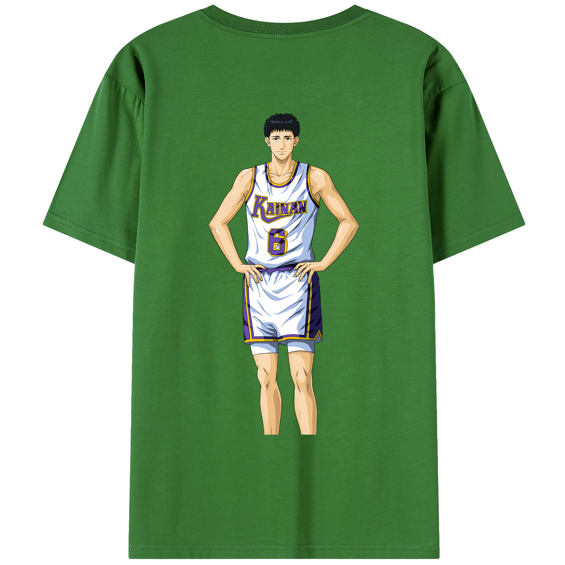 SLAM DUNK／スラムダンク レディース半袖Tシャツ(バックプリント)